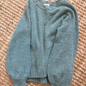 H&M Green Sweater Small
